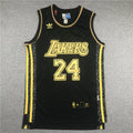 LA Lakers Kobe Bryant #24 Black Hardwood Classics Swingman NBA Jersey 1996/97
