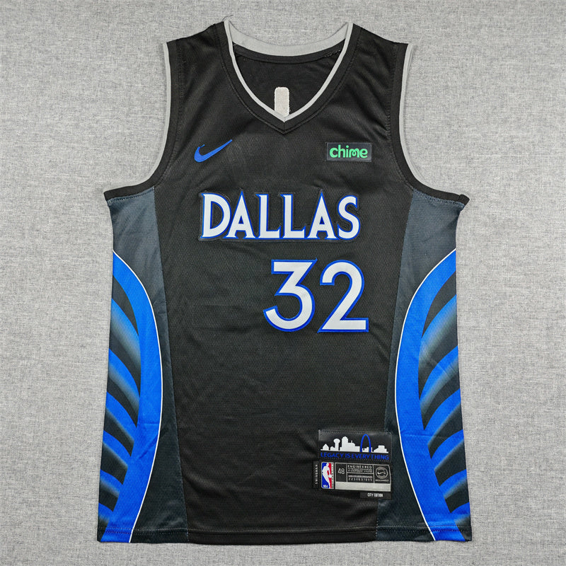 2026 Dallas Mavericks Cooper Flagg #32 Black Basketball Jersey