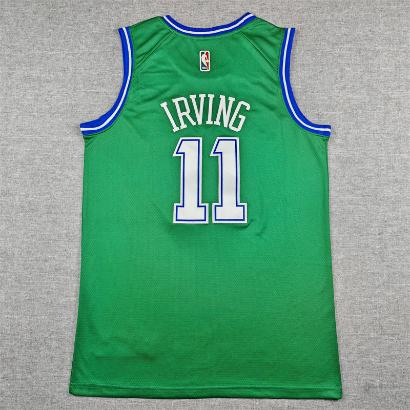 Kyrie Irving Dallas Mavericks #11 Green Classic Edition Swingman Jersey