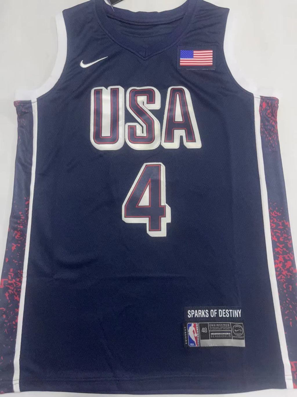 Stephen Curry Team USA 2024 Olympics Jersey