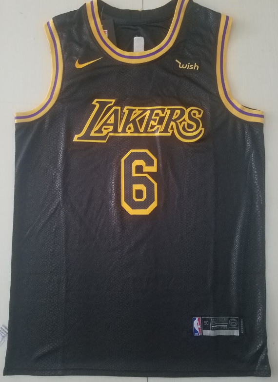 Men's Los Angeles Lakers Kobe Bryant #24 Swingman Jersey – Black