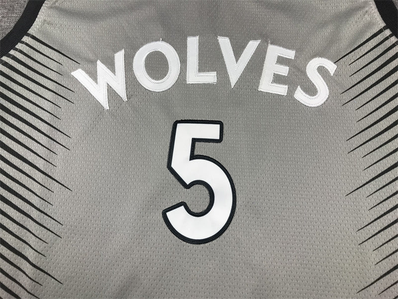 Men's Anthony Edwards Minnesota Timberwolves #5 Nike Swingman Player Jersey – Gray