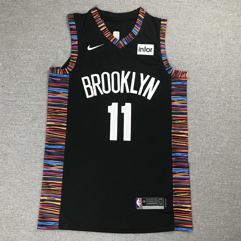 Men's Brooklyn Nets Kyrie Irving #11 Nike City Edition SW Fan Edition 2019-20 Swingman Jersey