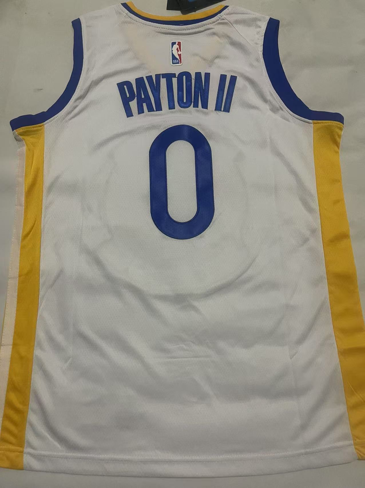 Men's D'Angelo Russell Golden State Warriors #0 Nike 2019 City Edition "The Town" Jersey