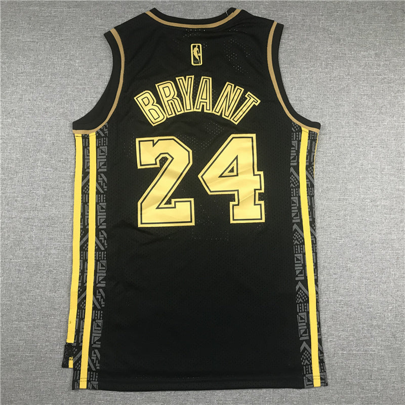 LA Lakers Kobe Bryant #24 Black Hardwood Classics Swingman NBA Jersey 1996/97