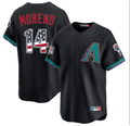 Arizona Diamondbacks #14 Gabriel Moreno USA 250th Anniversary Fourth of July Stitched Baseball Jersey