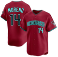Arizona Diamondbacks #14 Gabriel Moreno Red Home Limited Player Baseball Jersey