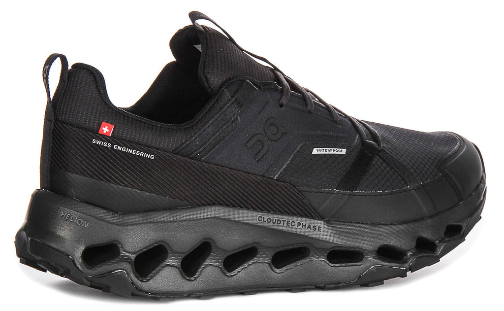 On Running Cloudhorizon Waterproof In Black For Men