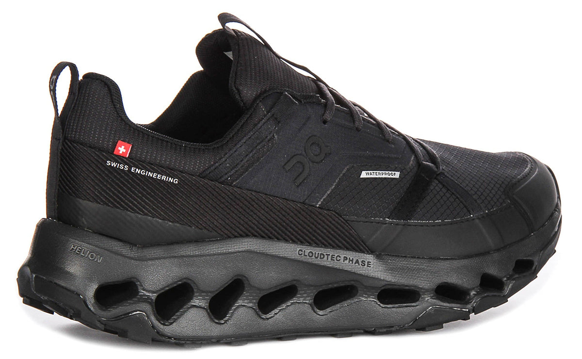 On Running Cloudhorizon Waterproof In Black For Men