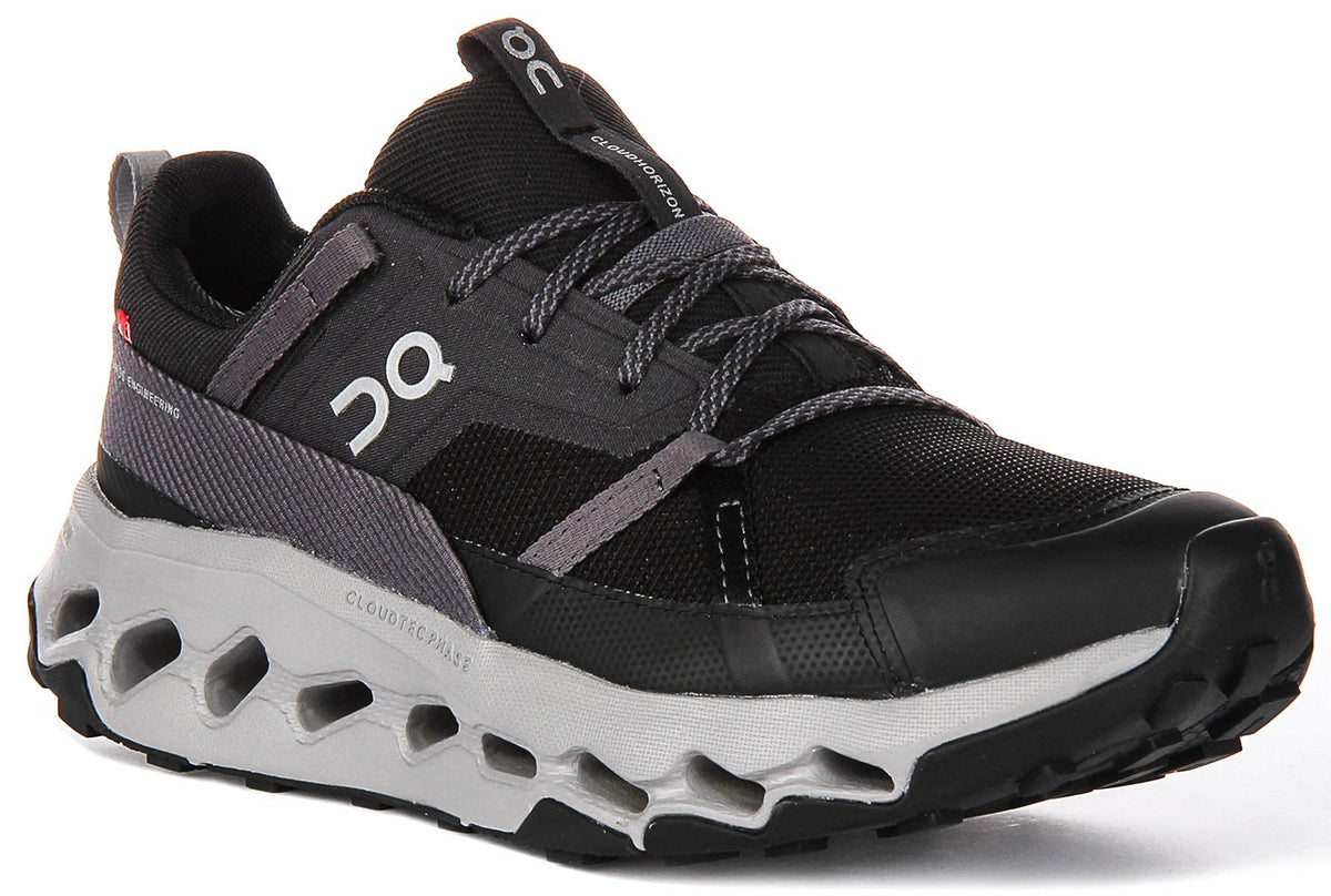 On Running Cloudhorizon In Black For Women