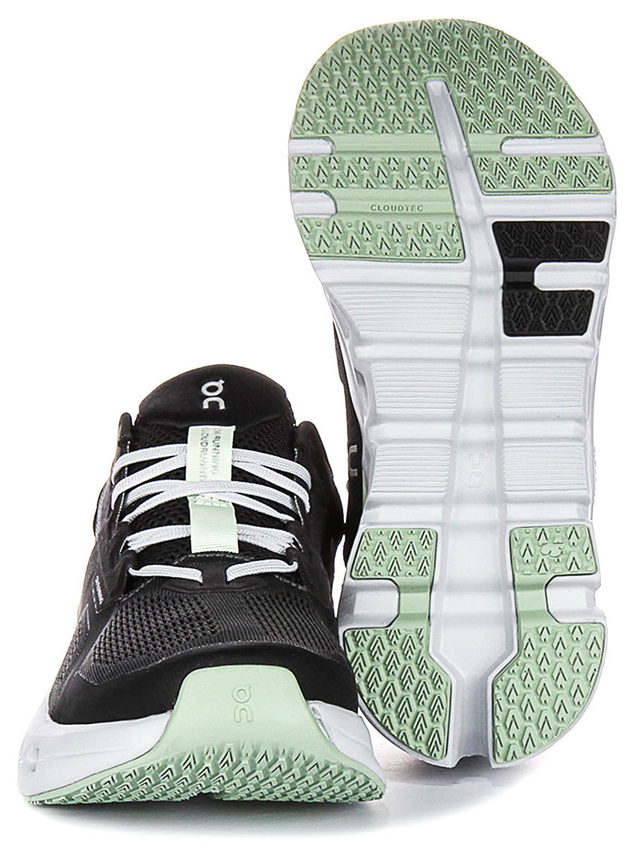 On Running Cloudrunner 2 In Black Grey For Women