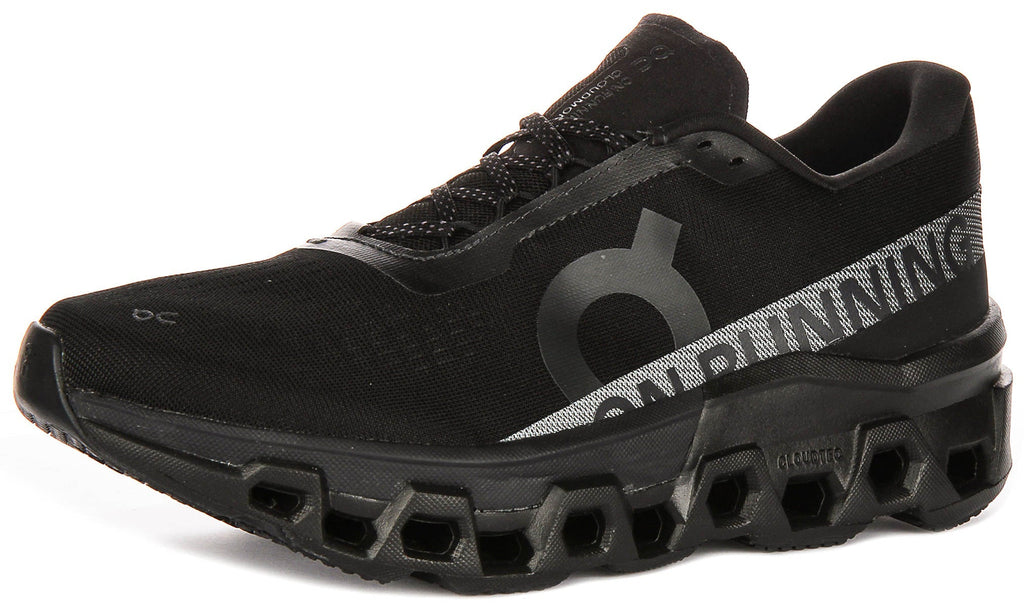 On Running Cloudmonster 2 In Black Grey For Men