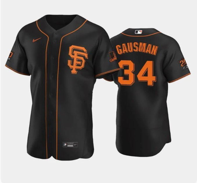 San Francisco Giants #34 Kevin Gausman "Gigantes" Black Alternate 2026 Nike Men's Jersey