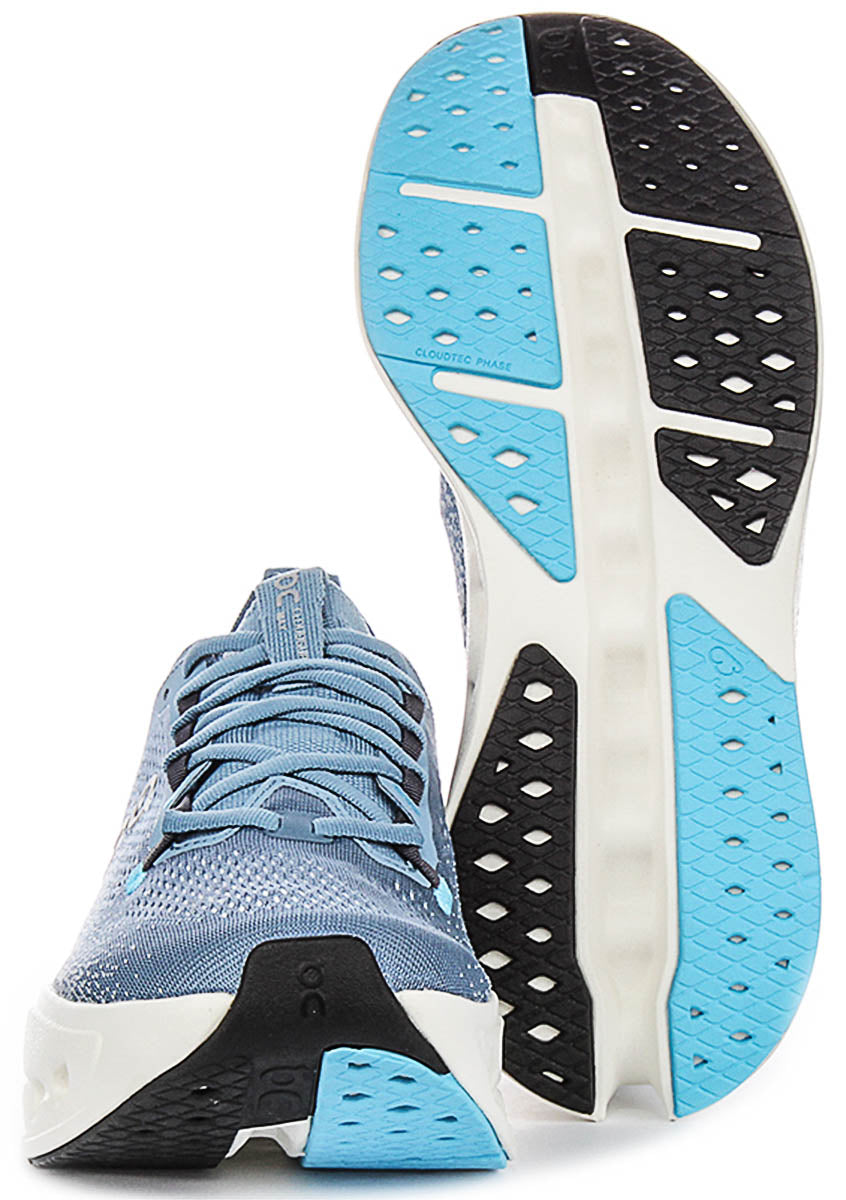 On Running Cloudsurfer Max In Blue White For Men