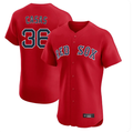 Men's Boston Red Sox Triston Casas #36 Red Limited Elite Home Game Stitched Player Jersey