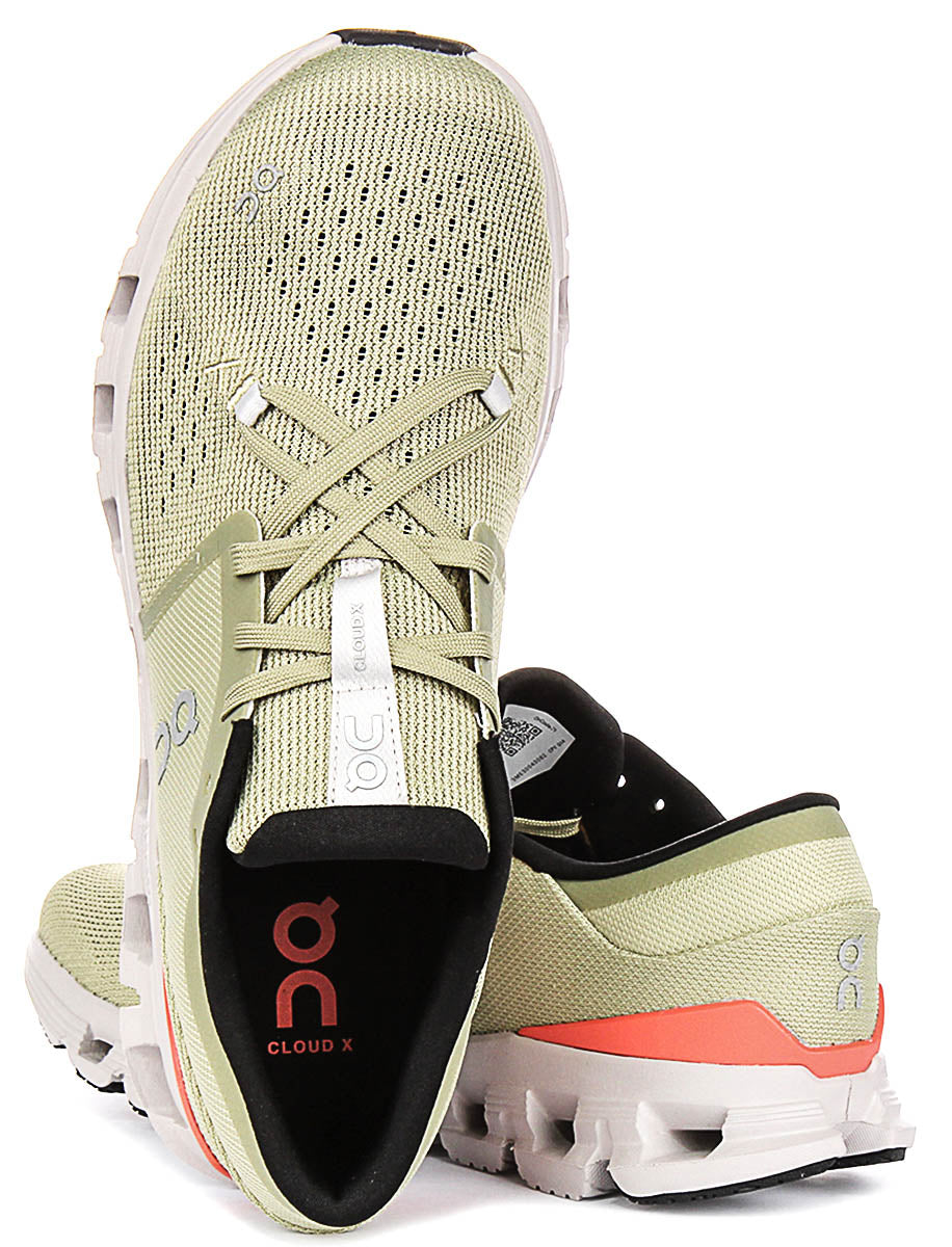 On Running Cloud X 4 In Green For Men