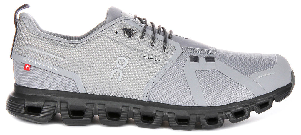 On Running Cloud 6 Waterproof In Grey For Men