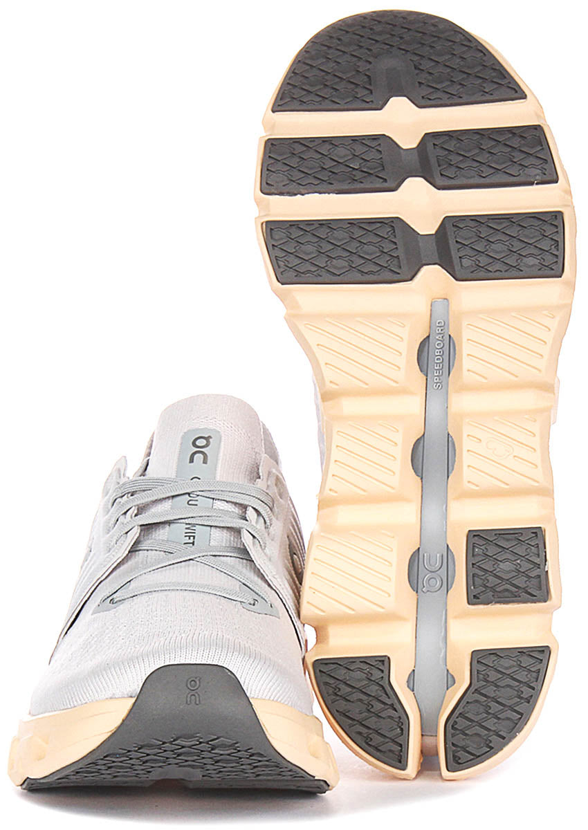 On Running Cloudswift 4 In Greypink For Women