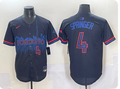 Men's Toronto Blue Jays George Springer Black 2024 City Connect Limited Player Jersey