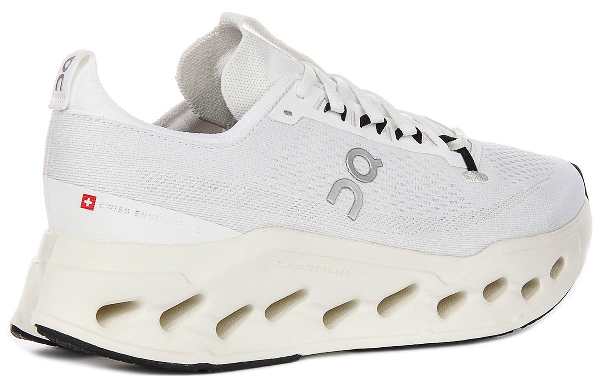 On Running Cloudsurfer Max In White For Men