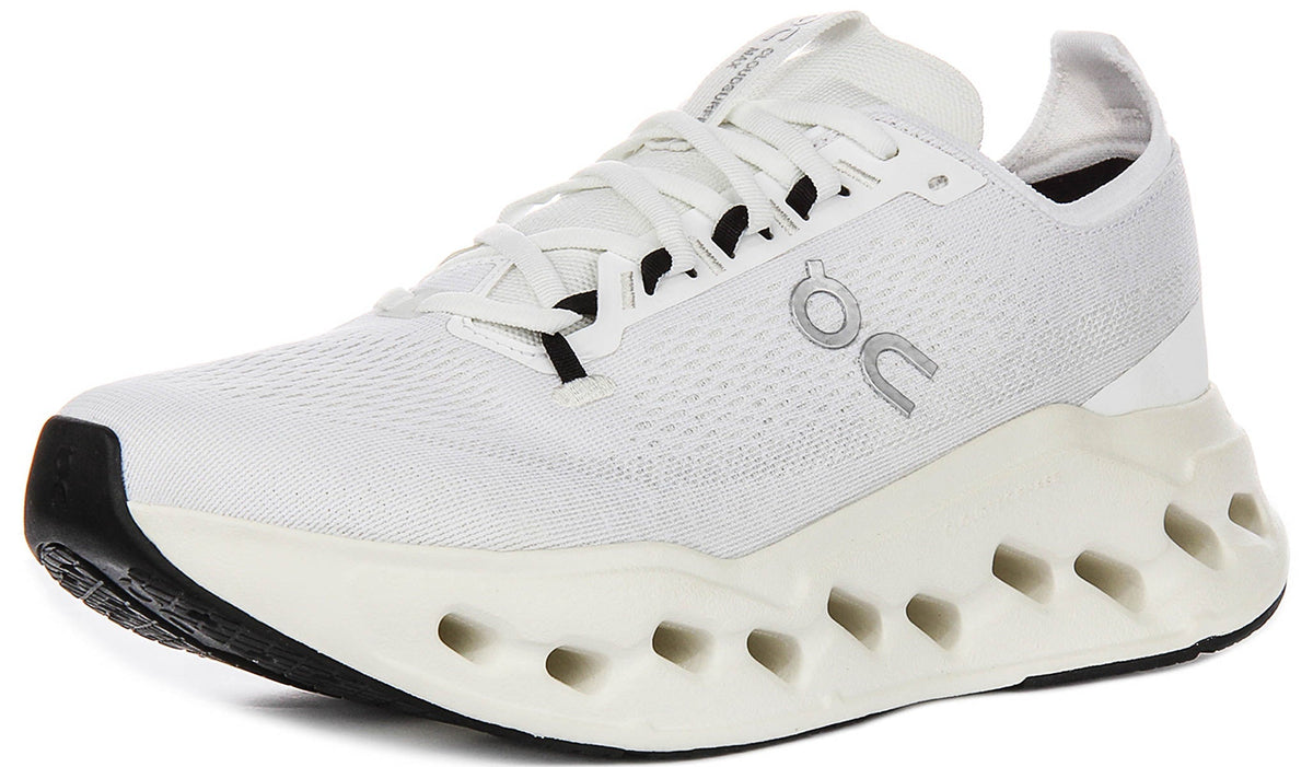 On Running Cloudsurfer Max In White For Men