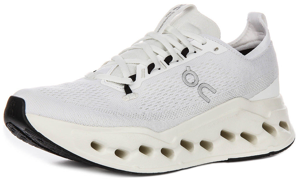 On Running Cloudsurfer Max In White For Women