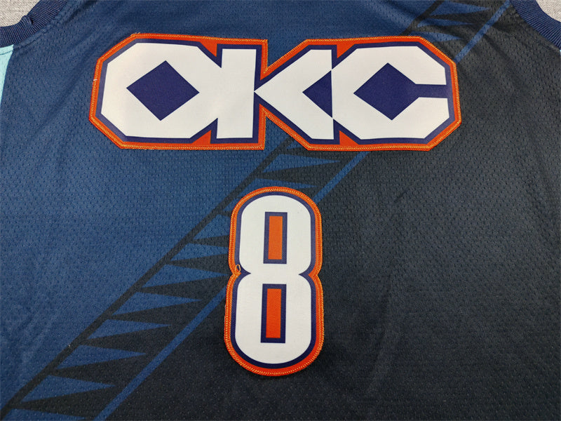 Men's Chet Holmgren Oklahoma City Thunder #7 Nike 2025-26 City Edition Swingman Jersey