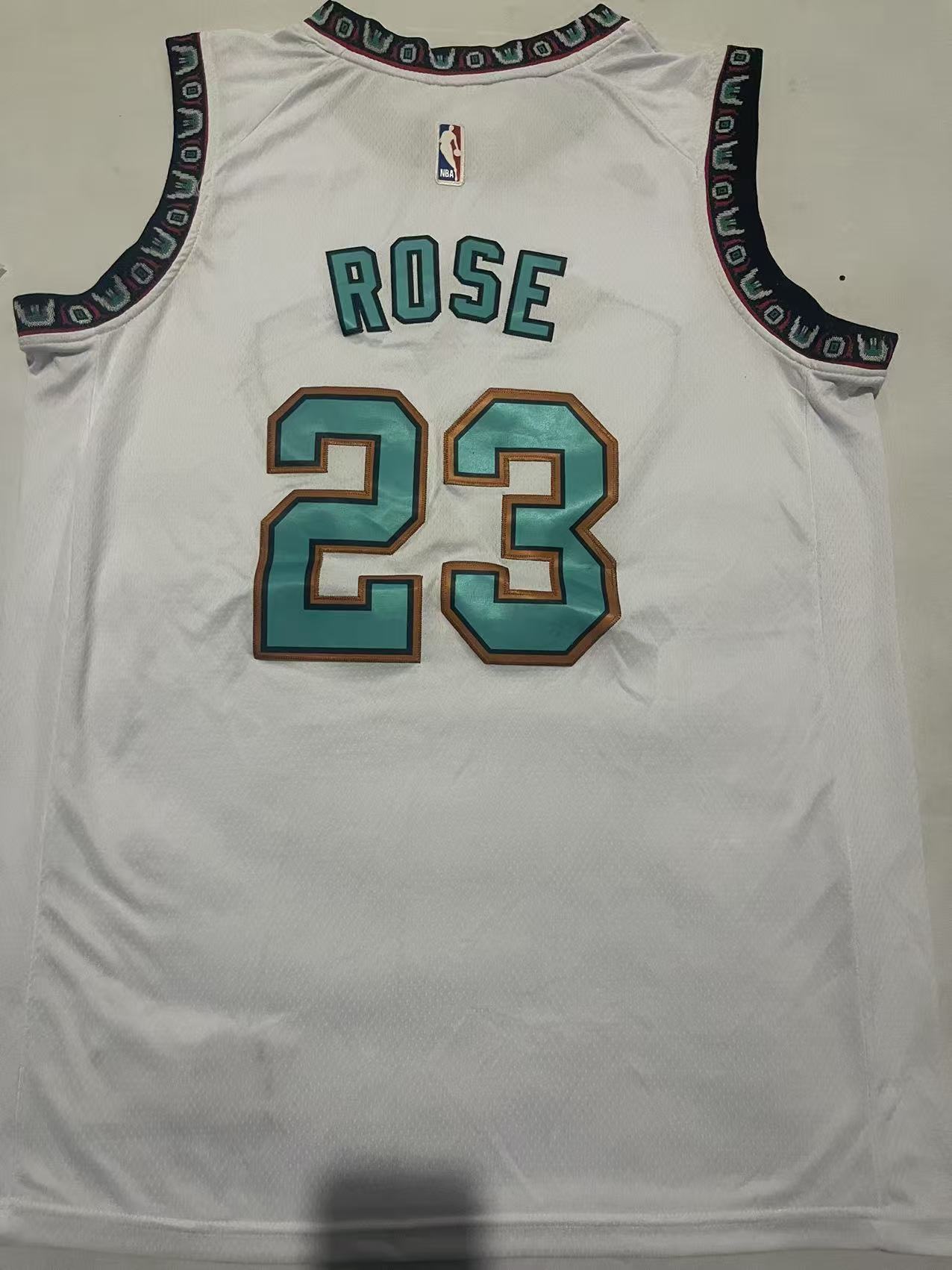 Men's Memphis Grizzlies #23 Nike White Game Jersey