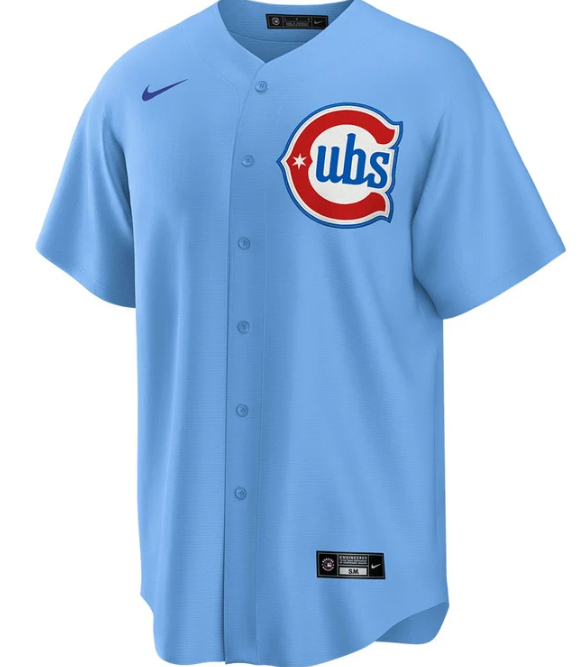 Anthony Rizzo #44 Chicago Cubs Nike Men's Light Blue 2nd Alternate Replica Jersey