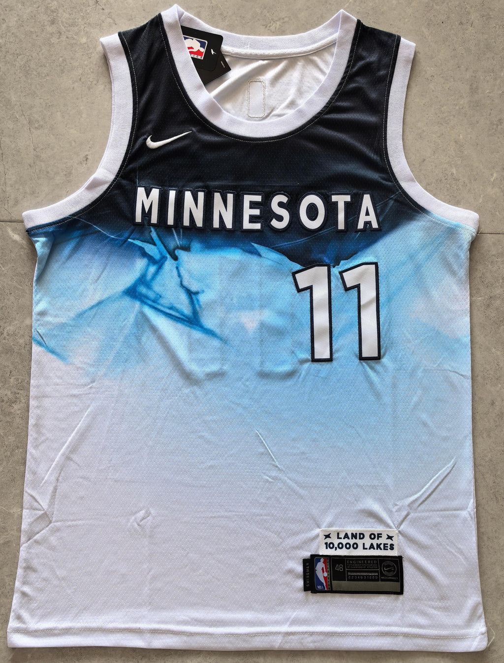 Men's Minnesota Timberwolves Naz Reid #11 White 2025 City Edition Swingman Jersey