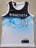 Men's Minnesota Timberwolves Naz Reid #11 White 2025 City Edition Swingman Jersey