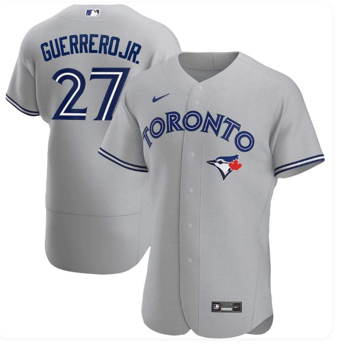 Men's Toronto Blue Jays Vladimir Guerrero Jr. #27 Majestic Fully Stitched Player Jersey
