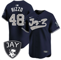 Anthony Rizzo #48 New York Yankees Jay-Z Edition Men's Jersey – Navy