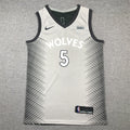 Men's Anthony Edwards Minnesota Timberwolves #5 Nike Swingman Player Jersey – Gray