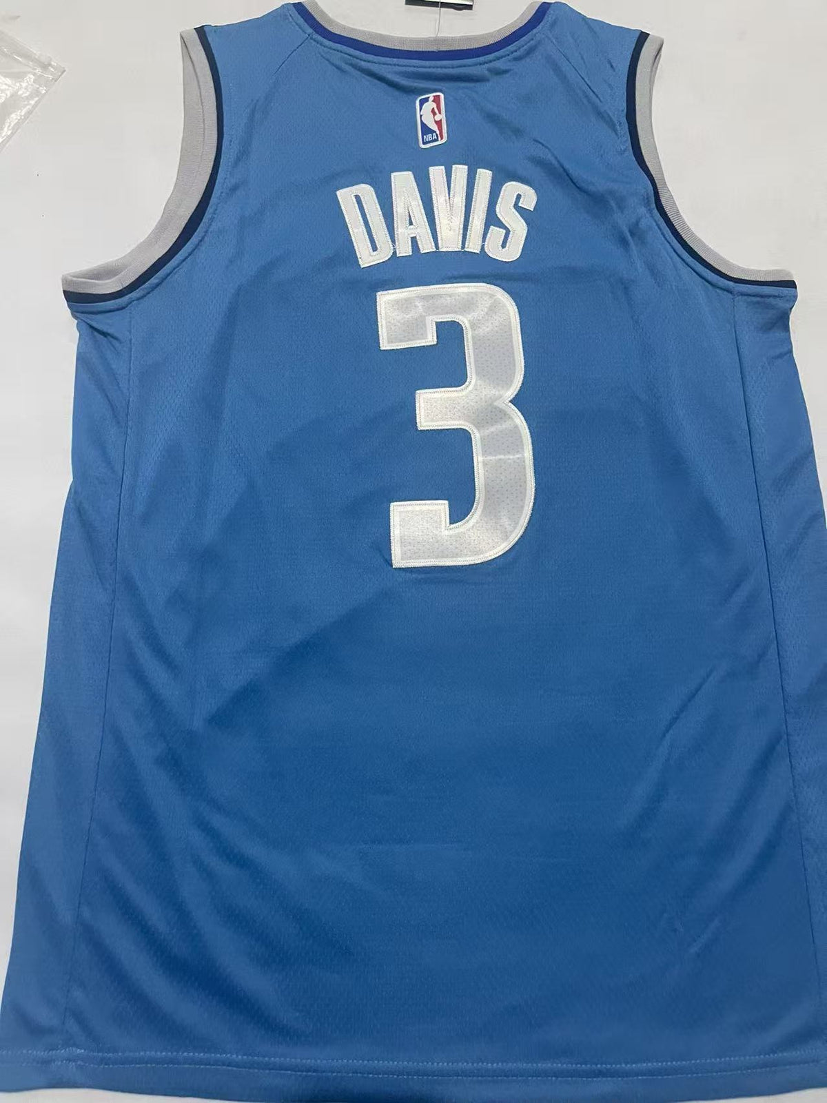 Men's Anthony Davis Dallas Mavericks #3 Nike Dri-FIT Icon Edition Swingman Jersey – Blue