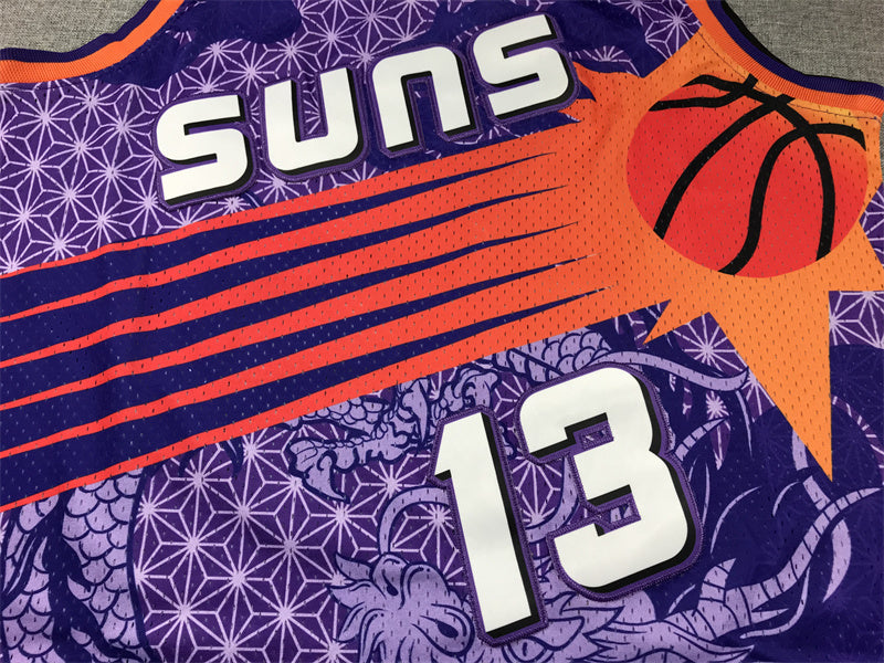 Men's Steve Nash Phoenix Suns Nike Dragon Special Edition Swingman Jersey – Orange