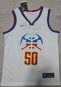 Men's Aaron Gordon Denver Nuggets #50 Nike Bonus Edition Swingman Jersey – White