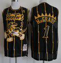 Men's Toronto Raptors Tracy McGrady #1 Mitchell & Ness 1998-99 Hardwood Classics Swingman Jersey – Black