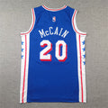 Men's Philadelphia 76ers Jared McCain #20 Royal Icon Edition Swingman Jersey