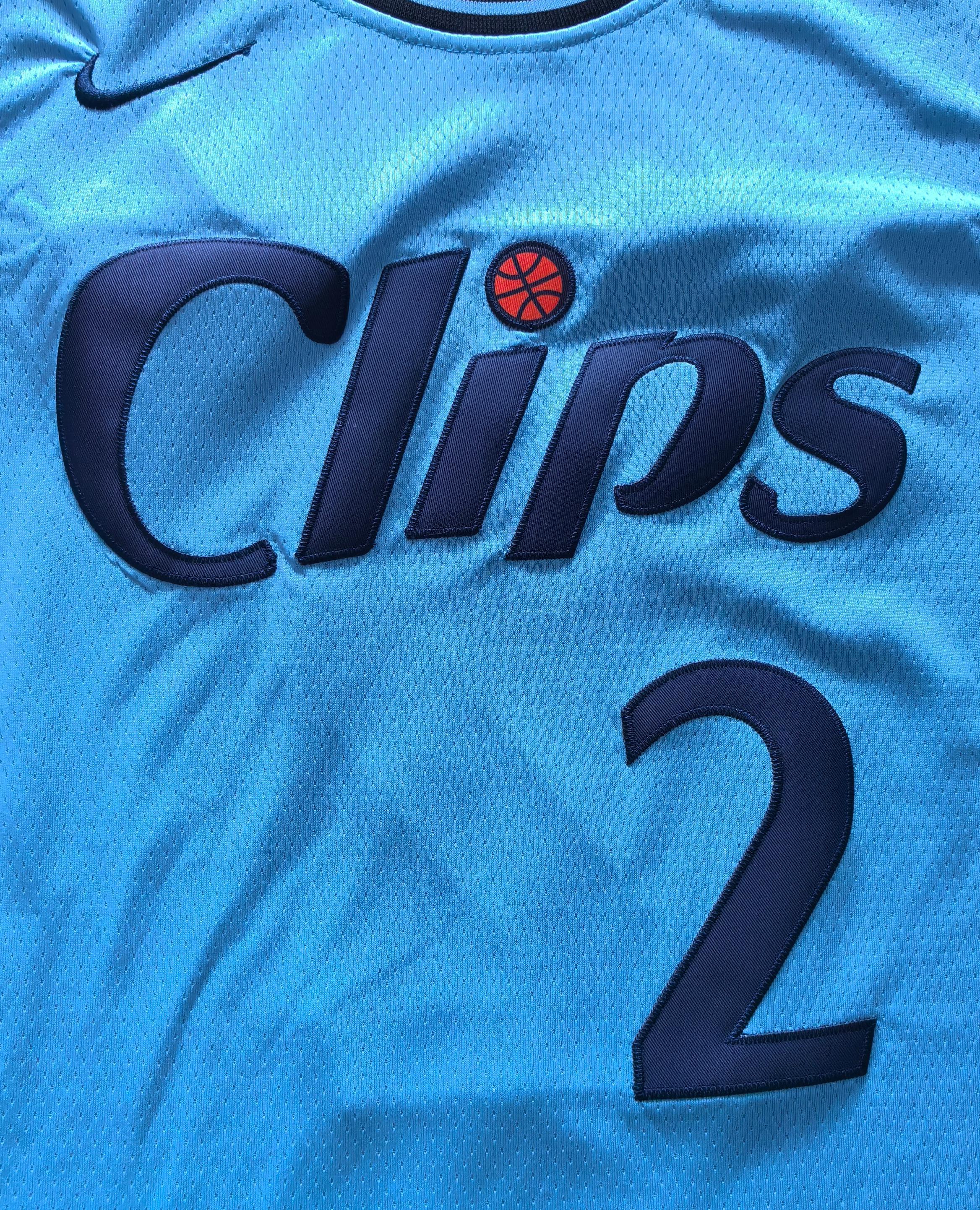 Men's LA Clippers Kawhi Leonard #2 Light Blue 2024-25 City Edition Swingman Jersey