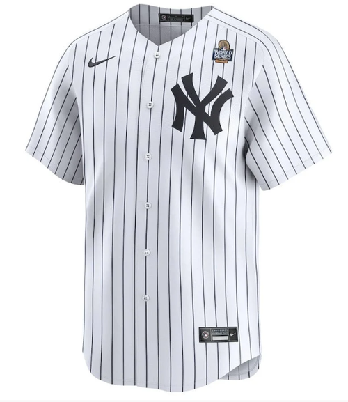 Anthony Rizzo #48 New York Yankees 2024 World Series Home Limited Men's Jersey – White