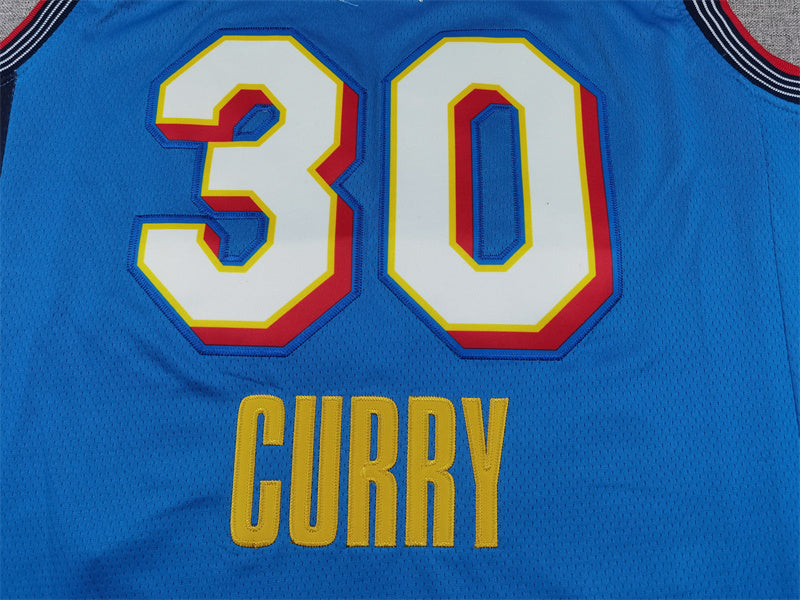 Men's Stephen Curry Golden State Warriors #30 Nike 2025 NBA All-Star Game Swingman Player Jersey – Light Blue