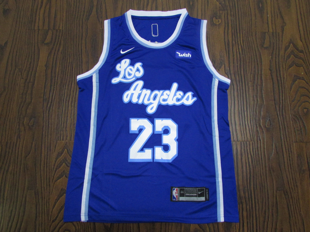 Men's LA Lakers – LeBron James #23 Blue NBA Jersey