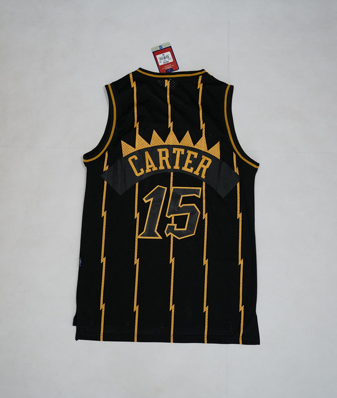 Men's Toronto Raptors Vince Carter #15 2024-25 City Edition Swingman Jersey – Black