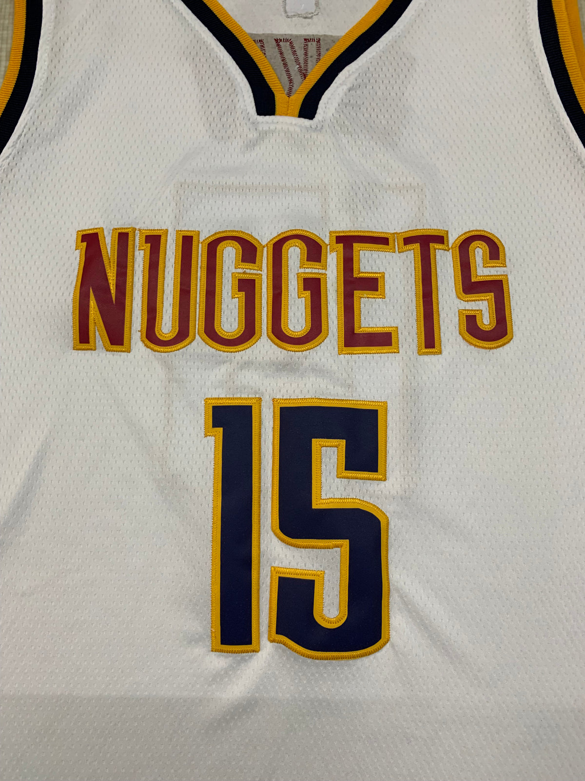 Men's Nikola Jokic Denver Nuggets #15 Nike 2020-21 Association Edition Swingman Jersey – White