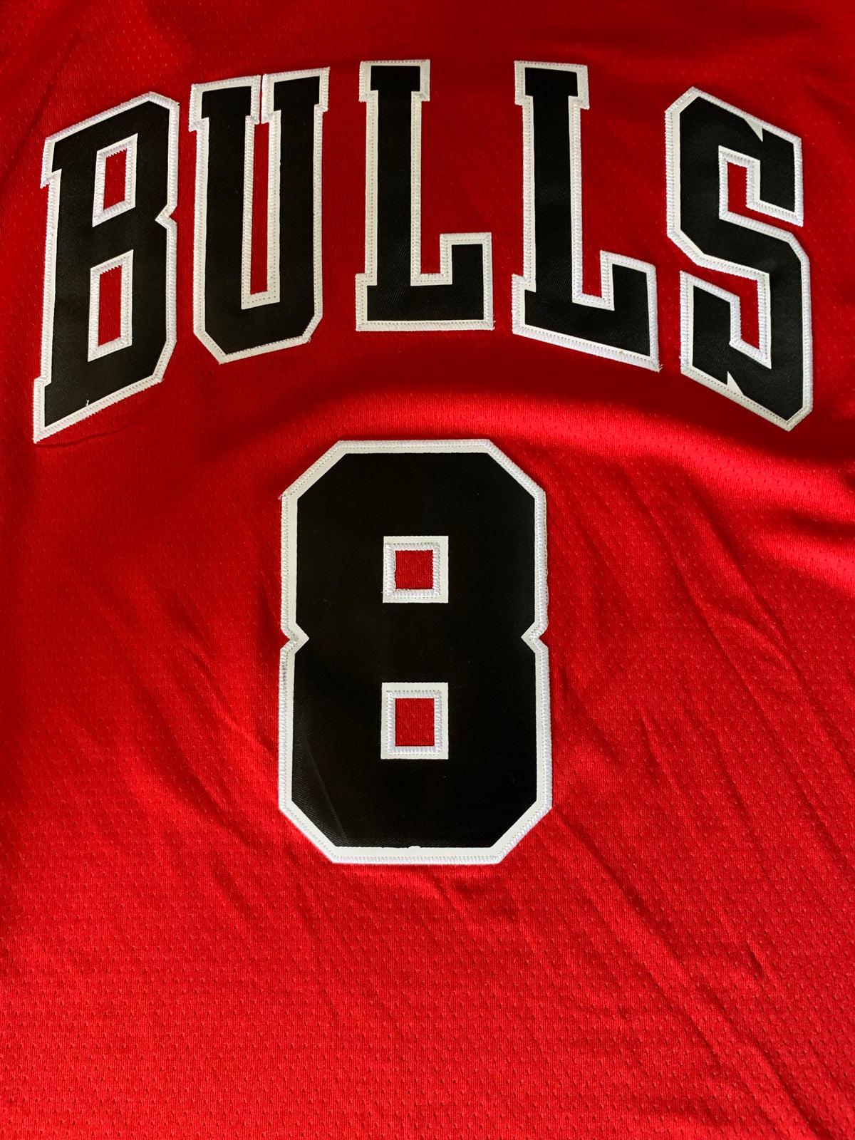 Men's Chicago Bulls Zach LaVine #8 Nike Icon Edition Swingman Jersey