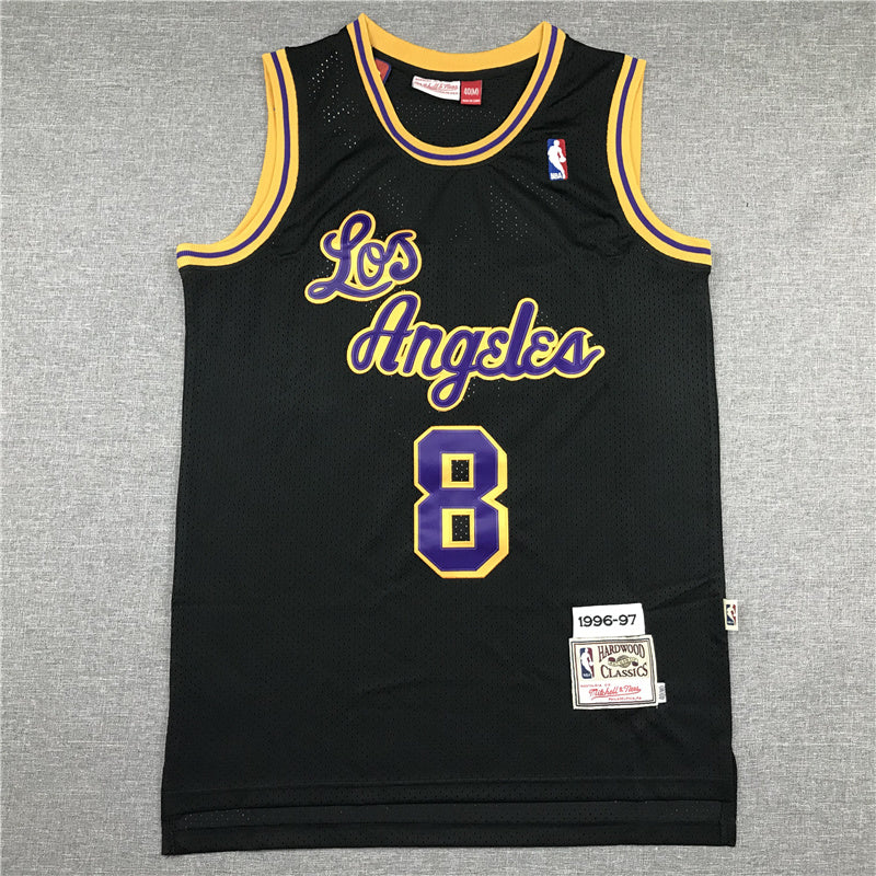 Kobe Bryant #8 Los Angeles Lakers Black City Edition Jersey