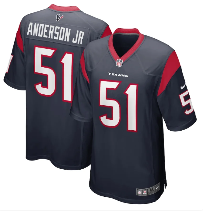 Men's Will Anderson Jr. Houston Texans Official NFL Nike Jersey | Stitched