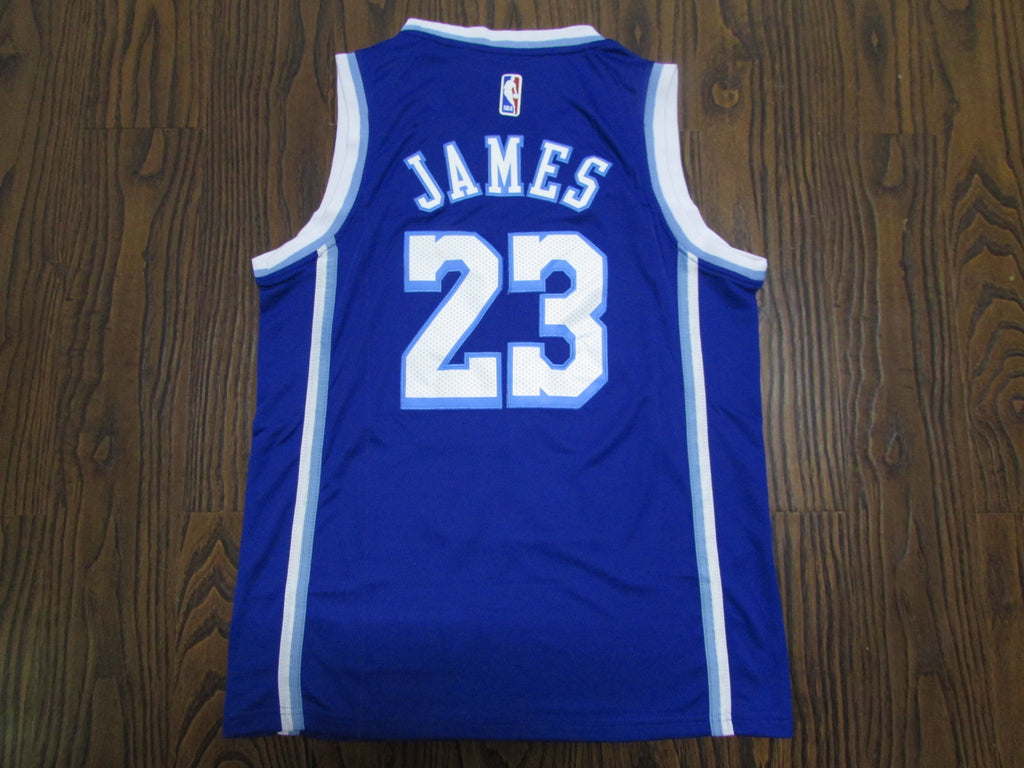 Men's LA Lakers – LeBron James #23 Blue NBA Jersey