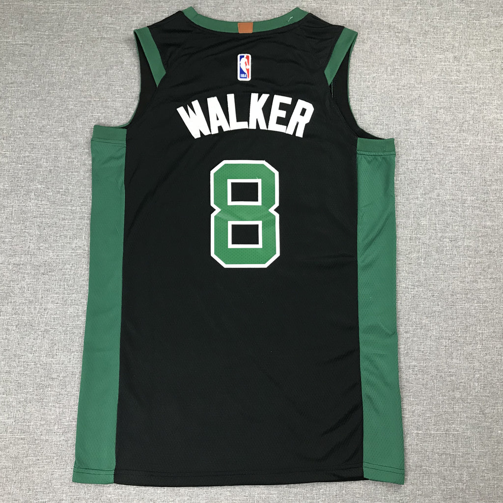 Men's Boston Celtics Kemba Walker #8 Game Jersey – Black